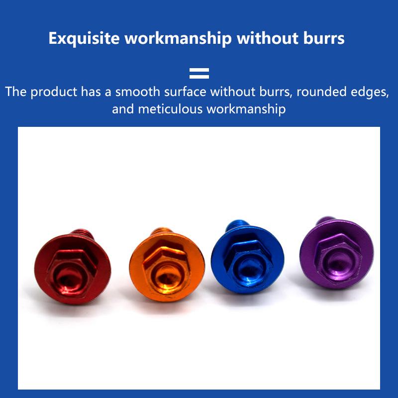 Motorcycle M6*12 Screws Fork Guard Bolt For Kt Sx Sxf Xcf Exc Excf Xcw Xcfw For Yz Wr For Tc Fc Te Fe Tx Fx