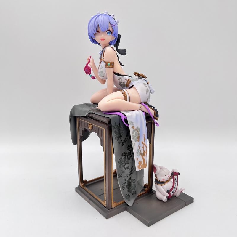 Re:ZERO Emilia Graceful Beauty Anime Girl Figure Re:ZERO Starting Life In Another World Rem Action Figure Model Toys