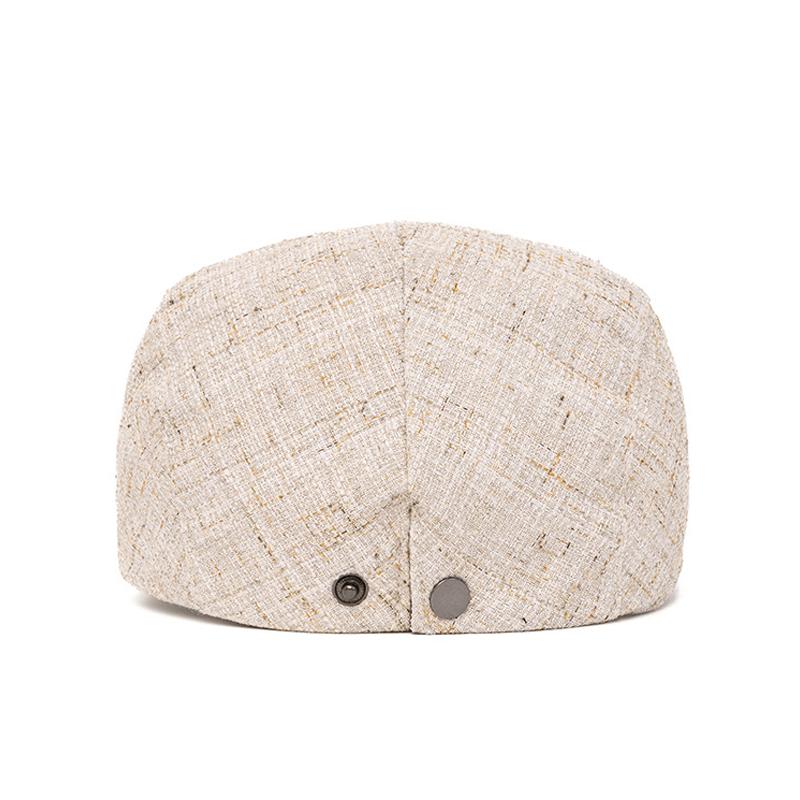 Beret Men's Spring Summer Breathable Forward Cap British Vintage Newsboy Cap