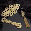 Flower Fastener Chinese Knot Buttons Handmade Cheongsam Buttons  Handcraft Accessories