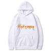 Autumn Winter Halloween Letter Personalized Printed Hoodie Men's Fashion Warm Sweatshirt Casual Street Wear Warm Hoodie