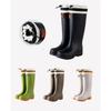 Women's Outdoor High Tube Rain Boots Waterproof Non Slip Drawstring Rain Shoes Adult Wear Resistant Rubber Shoes