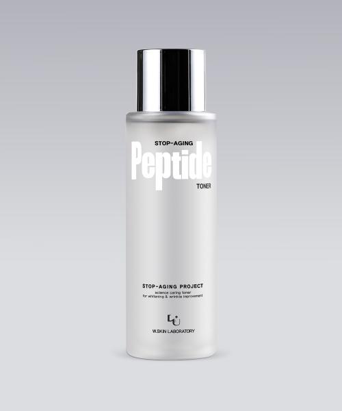 W Skin Lab Stop Aging Peptide Toner 250ml