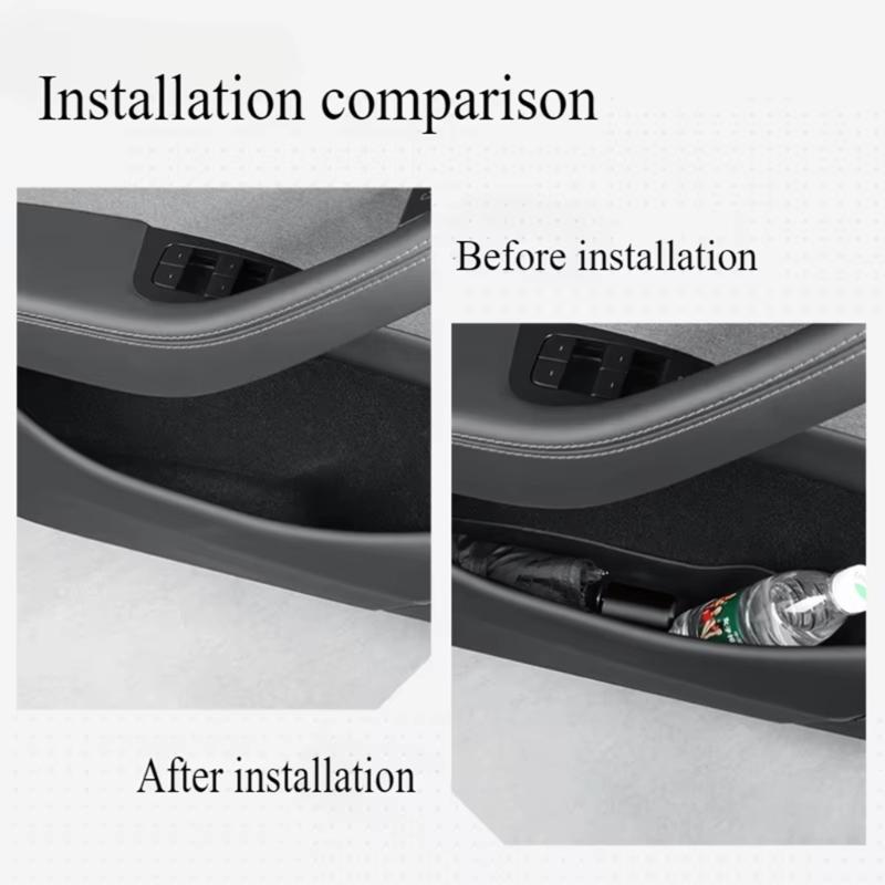 Set aus 4 Türablageboxen Mehrzweck-Autotür-Organizer Auto-Türablagelösung für Automobile Juniper 2025