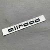 For 4GUFH A6 2020-2023 2012-2017 4 Rings logo ABS Car Hood Front Bonnet Grill Rear Trunk Emblem Sticker Quattro Allroad Sticker