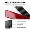 Real Soft Carbon Fiber Sticker For Porsche Cayenne 2003 2004 2005 2006 2007 2008 2009 2010 Door Decor Interior Car Accessories.
