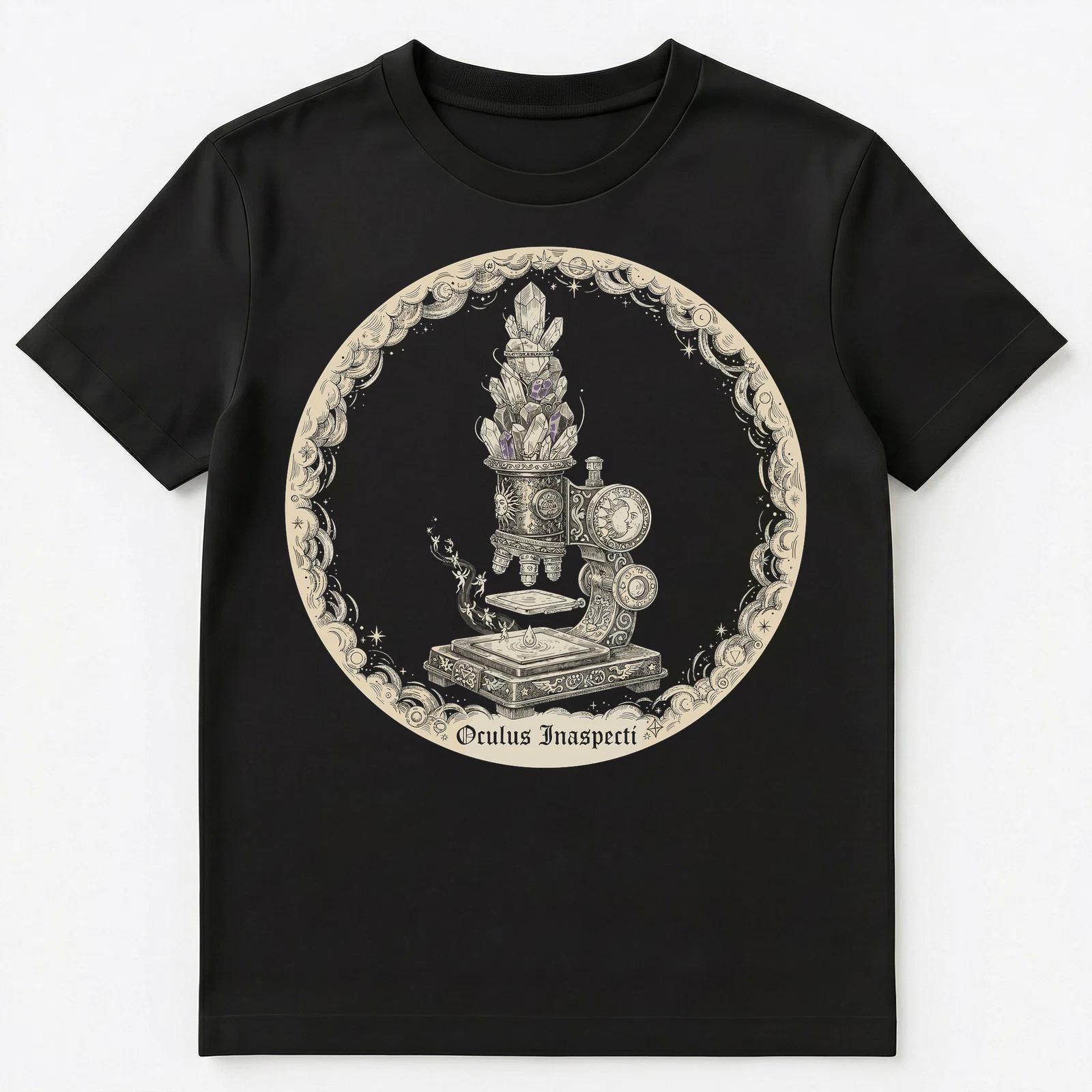 

Alchemist Microscope Unseen Worlds Mysticism Art Unisex T-Shirt L