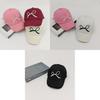 Hip Hop Duck Tongue Cap With Sweet Bow Embroidery For Children In Various Colors