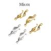 10pcs Antique Bronze Gold Musical Note Shape Zinc Alloy Toggle Clasps Hooks For Necklace Bracelet Jewelry Making Supplies DIY