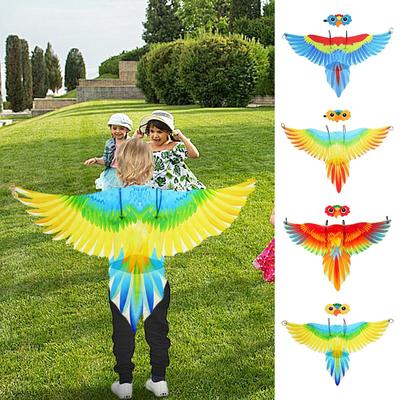 Parrot Wings Cloak Costume Bird Cape Carnival Costume for Masquerade Halloween Carnival Performance Fancy Dress