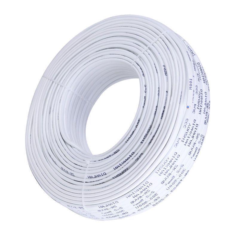 2-Core Sheathed Household Power Extension Cord, 0.75/1/1.5/2.5 sq.mm Parallel Wire