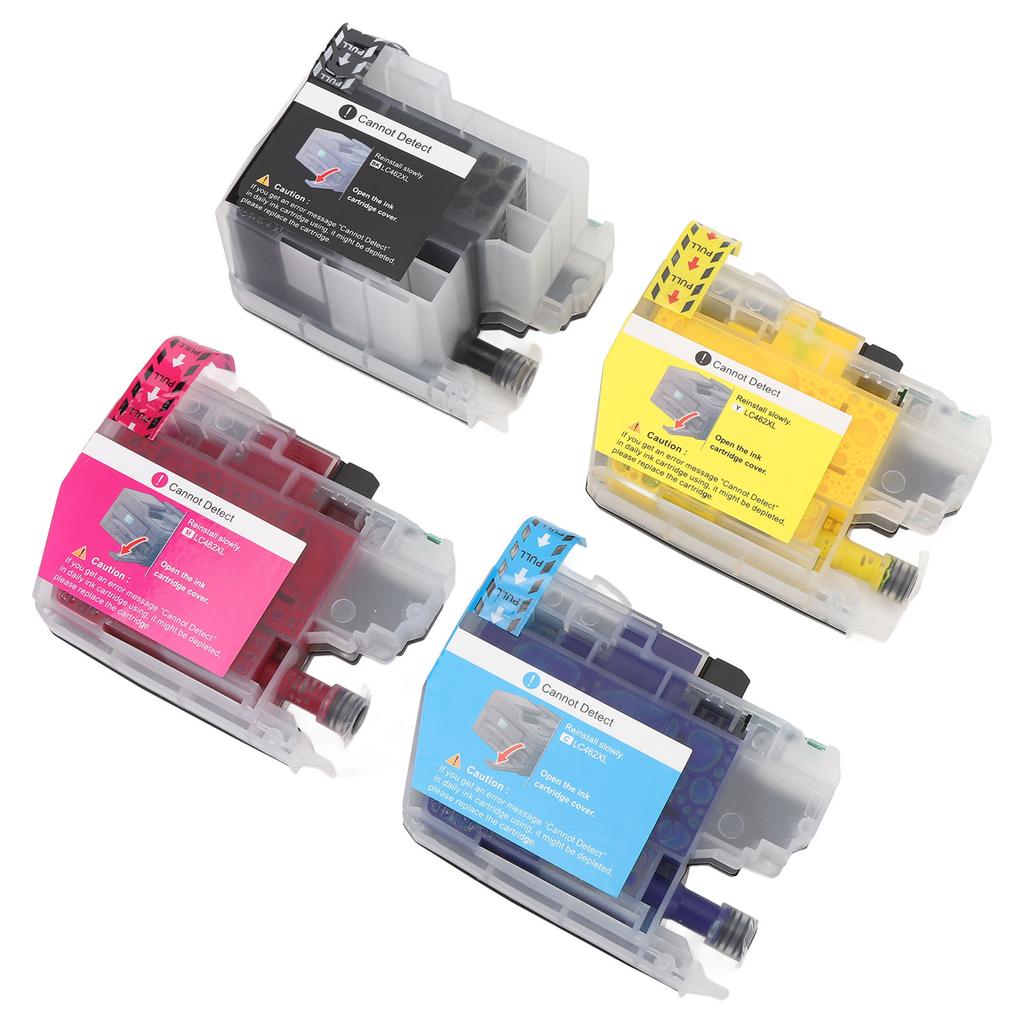 Ink Cartridge Black Blue Red Yellow LC462XL Printer Ink Cartridge Replacement for MFC-J2340DW J3540D