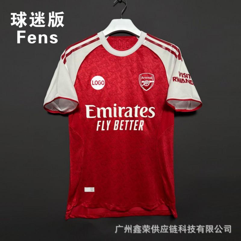 Arsenal Home Away Soccer Jersey Saka 7 Odegaard 8 Premier League Champions Fan Version