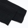 Hermes Driver's Knit Wool Cotton Tops L blackUsed