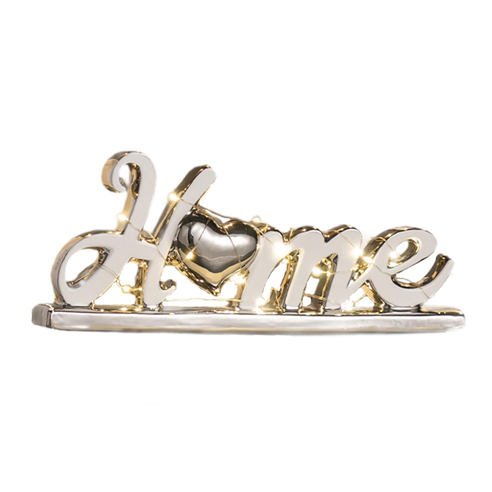Tabletop Freestanding Home gn Ornament Home Decor for Shelf Wedding Mantle