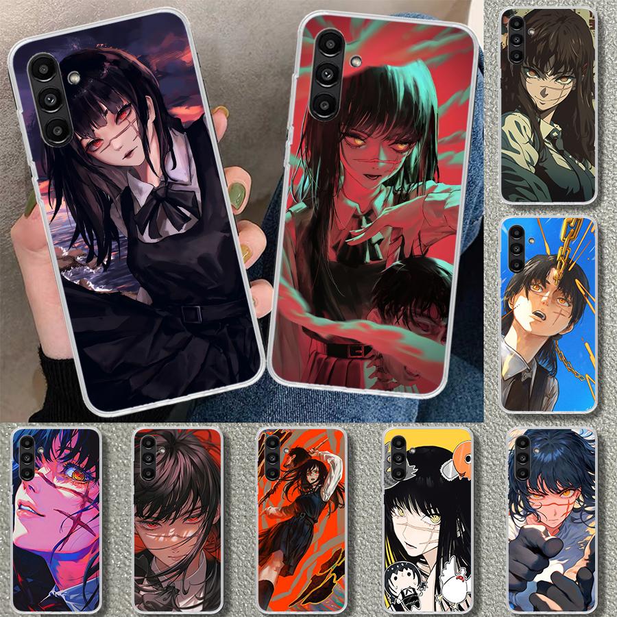 Chainsaw Mans Yoru War Devil Phone Case Cover for Samsung Galaxy A17 A16 A26 A36 A56 A57 A37 A15 A25 A35 A55 A14 A24 A34 A54 A13