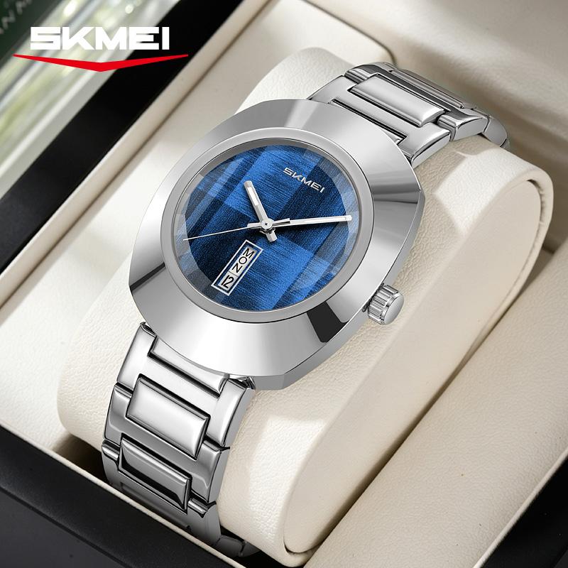 SKMEI 9410 New Luxury Business Waterproof Mens Wristwatches Gift High-end Quartz Watches for Men Time Week Date Clock Relogio