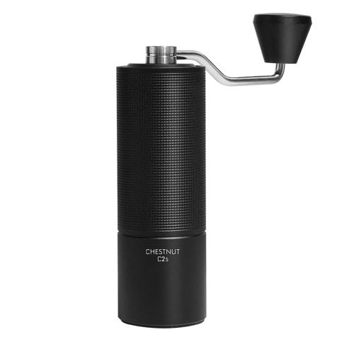 TIMEMORE Kuriko C2S Hand-Crank Coffee Grinder, Adjustable Coarseness, Labor-Saving, Home Coffee Grinder, One-Year Warranty (C2S-Black)