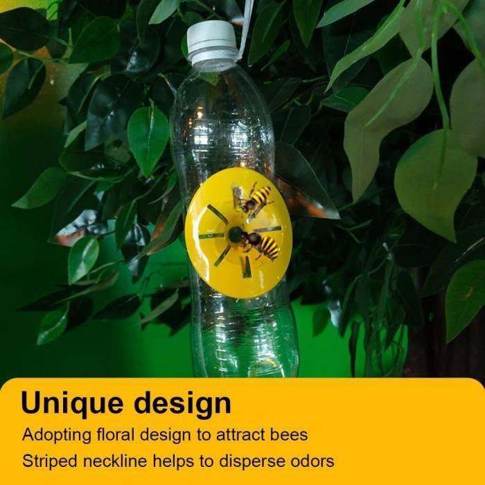 Catcher D'abeilles Piège à Insectes en Plastique Piège À Guêpe Catcher Piège à guêpe abeille Pièges, 6 pièce