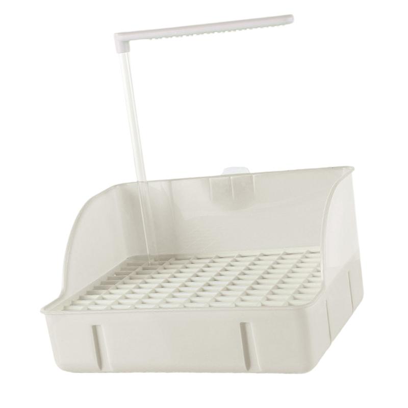 Easy to Assemble Automatic Bird Bath Station Bird Bathtub for Pet Birds Provide Refreshing Bath Experience Bath Tool bianco