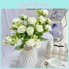 Flower Rose Fake Bouquet Hotel Interior Wedding Decor Bright Creative Color