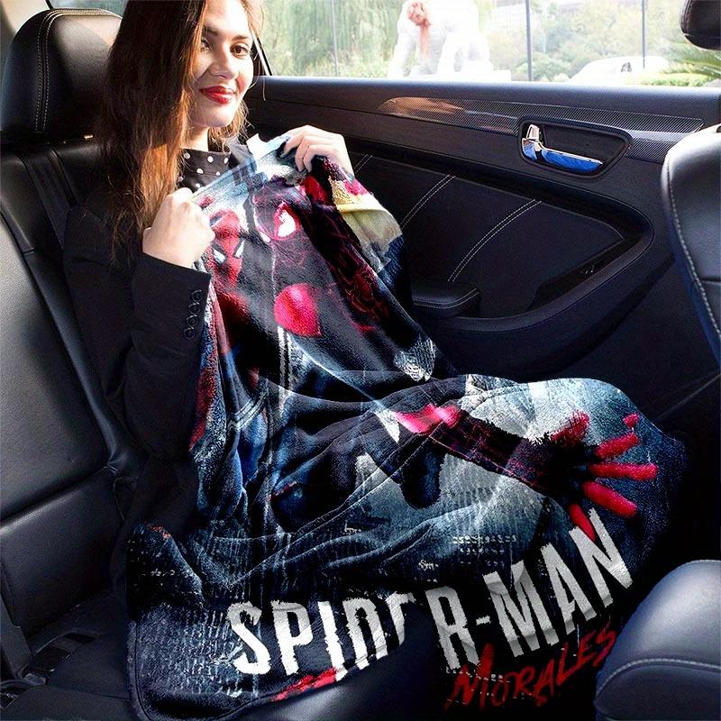 1pc Spider-Man Printing Blanket - Soft, All-Season Throw for Living Room, Bedroom,Personalized Gift with Adorable Cartoon Design