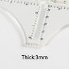 Florals Designs Acrylic Ruler For Fabric Sewing Projects Acrylic Materials Easy Handling