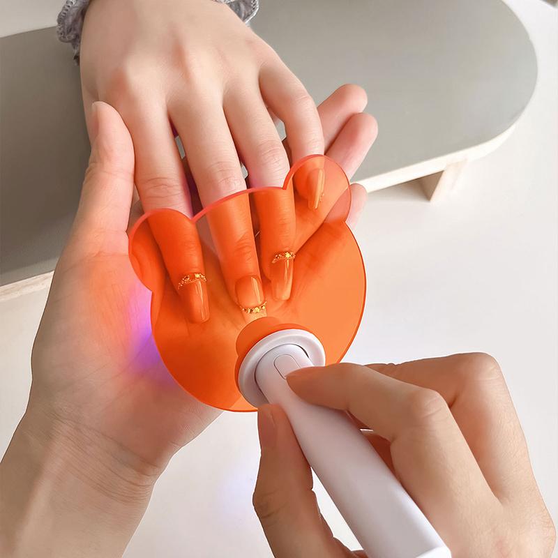 Nail Beauty Salon Devices Acrylic Light-Blocking Baffle For Straight-Shaped Nail Uv Lamp Protective Goggles Anti-Blue-Light