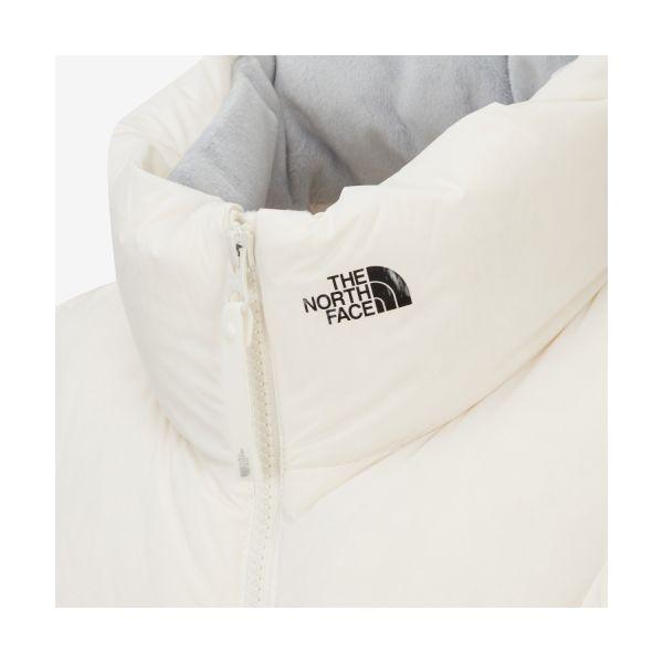 The North Face Solid Color Short Zip Stand Collar Down Vest Women Vest NV1DR86C