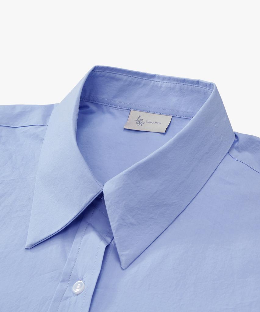 LOSSYROW Bio Cotton Washing Shirt Blue