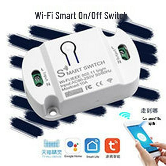 Smart Zigbee Micro-Link Light Switch with Alexa & App Control