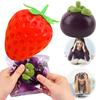 Squeezable Toy Fruit Ball Slow Rising Soft Fruit Fidget Toy Lightweight Moldable for Kids Adults Party Favors Birthday Gifts