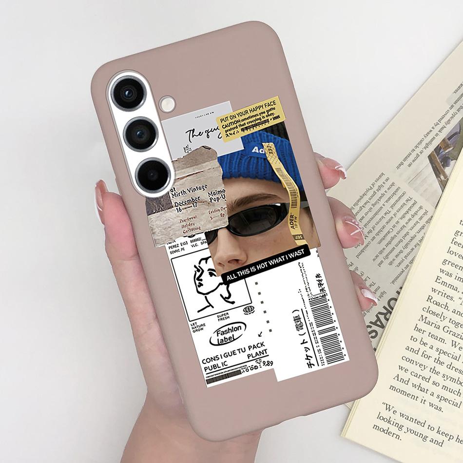 Für Samsung A54 5G Hülle Niedliche Weiche Silikon TPU Rückseite Für Samsung GalaxyA54 A 54 Handyhülle auf SamsungA54 Coque Bumper Funda