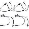 ABS Wheel Speed Sensor Fit for 08-17 for Buick Enclave 09-17 for Chevy Traverse 07-16 for GMC Acadia 07-10 for Saturn Outlook Rear Left Rear Right