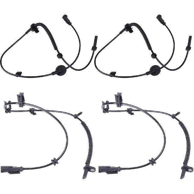 ABS Wheel Speed Sensor Fit for 08-17 for Buick Enclave 09-17 for Chevy Traverse 07-16 for GMC Acadia 07-10 for Saturn Outlook Rear Left Rear Right