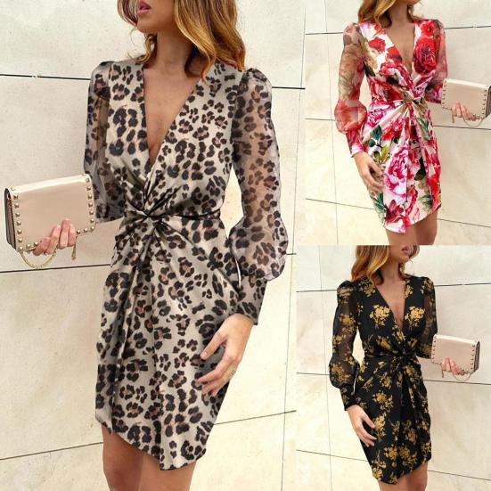 Dámské šaty Výstřih do V Vše Sladěné Polyester Sexy Plisované Krátké Bodycon šaty