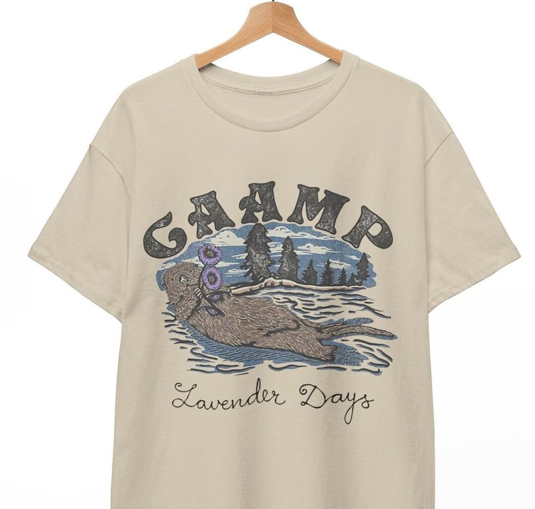 Shirt caamp Lavender Days Shirt Unisex T-Shirt XXXXL
