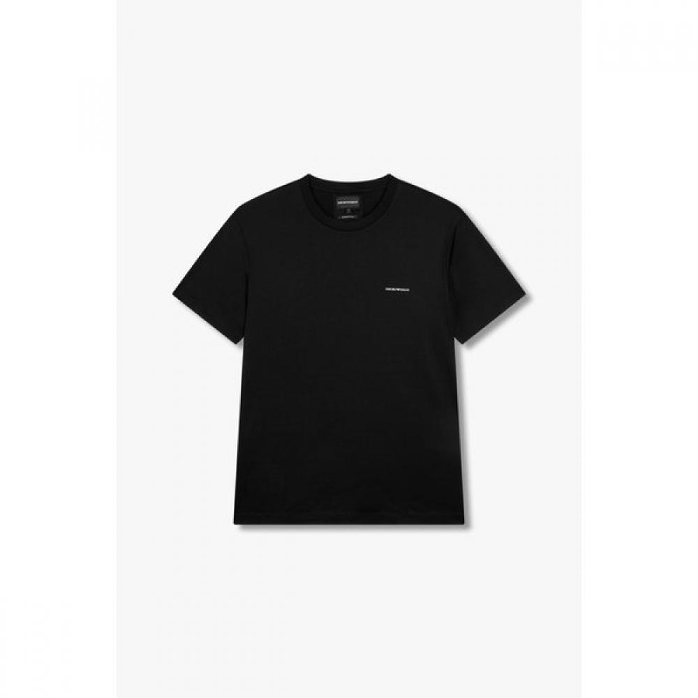 Emporio Armani Men S Mini Logo Lyocell T ShirT A515126009 M