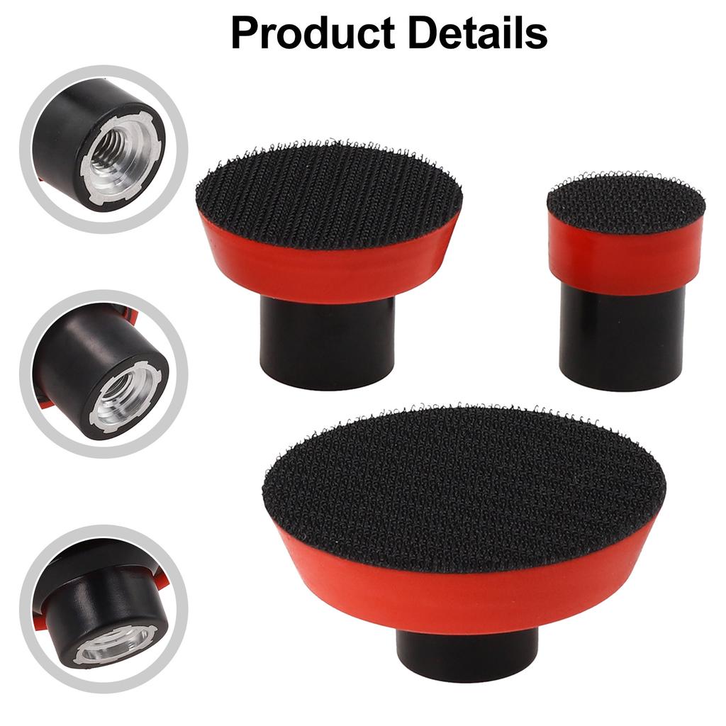 Polishing Disc Polishing Plates 1 Inch/2 Inch/3 Inch 3pcs Accessories For Rotary Polishing Machine M10 Brand New