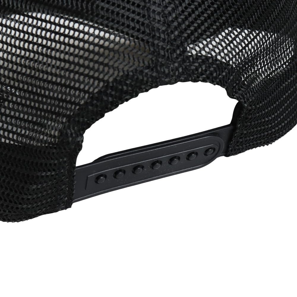 Adidas DVV02 Trucker OSFZ Cap, Men's, Black/Black/White (JH3727)