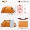 AKIYAMA Schulter Dulles Echte Retro-Schließe 5 Farben Damen Tasche, Tasche, Handtasche, Mini, Leder, Arztkoffer-Stil, Verschluss, Handgemacht, 2-Wege, (Kamel)