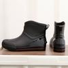 Fashion Snow Warm Thick Rain Boots, Kitchen Waterproof and Anti Slip Rain Shoes, Men's Fashionable and Wear-resistant Water Shoes