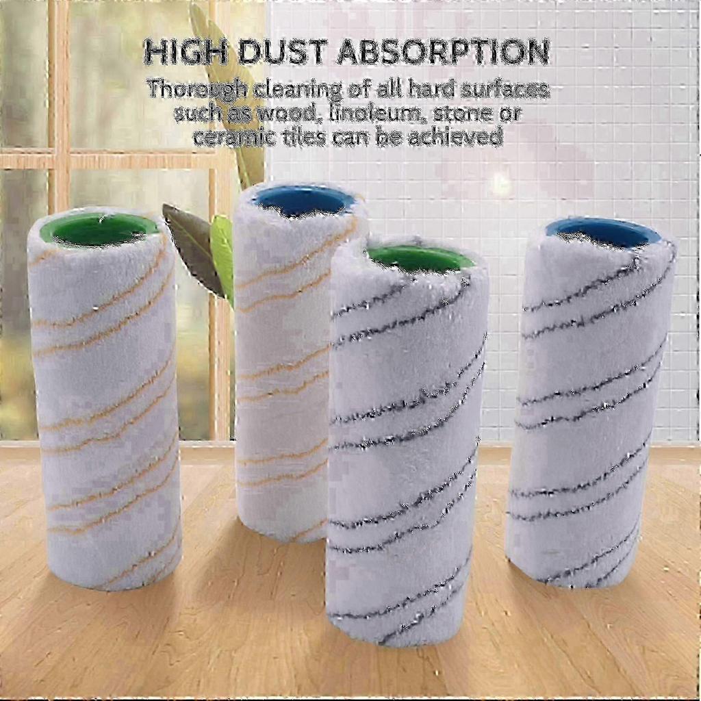 8-Piece Roller Set for Karcher FC7 FC5 FC3 FC3D Electric Floor Cleaner 2.055-007.0 / 2.055-006.0