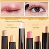 UNYOKE Colorful Quick Make Double Color Eyeshadow Pen Earth Color Contour Brighten Pearlescent Double Ended Eyeshadow Stick -05#Red Brown