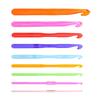 9Pieces Ergonomic Crochet Hook for Beginner Adult Knitting Crocheting Sweater Scarf Hat 3-10mm 12mm Colored Crochet Hook