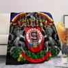 AC Sparta Praha logo  FlAannel Blanket, High quality Comfortable for All Seasons, Home Decor, Warmth and Comfort