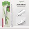Silver Stainless Steel Cuticle Nipper D-07 - Manicure Tool for Nail and Hangnail Care