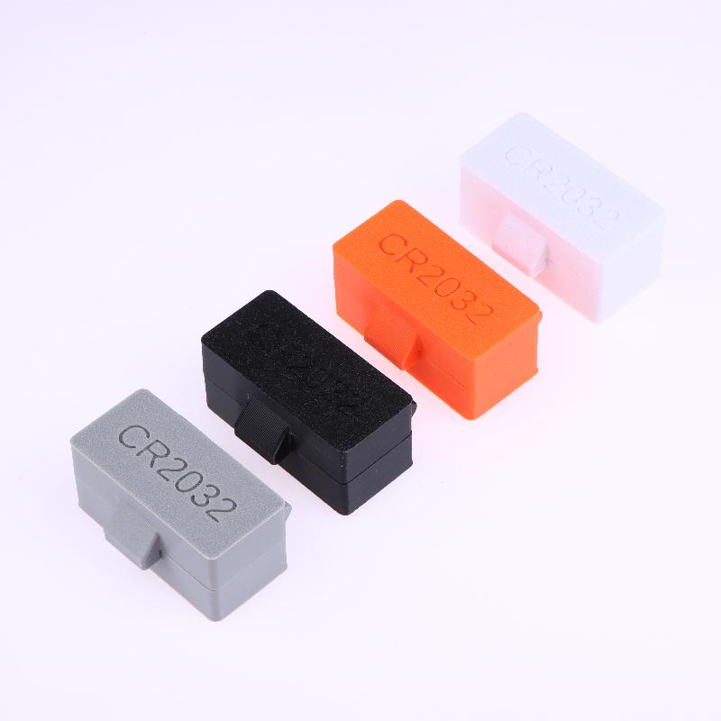 10-Hole Cr2032/Cr2025 Battery Box Coin Cell Battery Storage Case Portable Batteries Protective Holder Small Battery Organizer