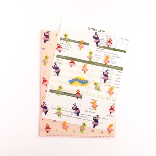Teletubbies A4 Pocket Clear File Skirt TLL-020