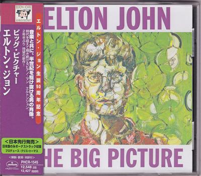 CD ELTON JOHN  Big Picture PHCR1545 Mercury 1997 Japan Pop Used